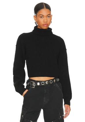 superdown Madison Turtleneck Sweater in Black. Size S, XS.