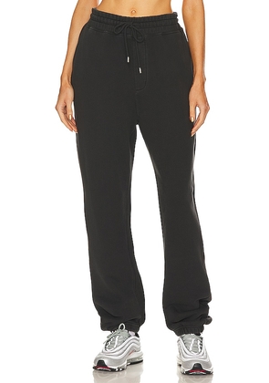 WAO The Fleece Pant in Black. Size XL.