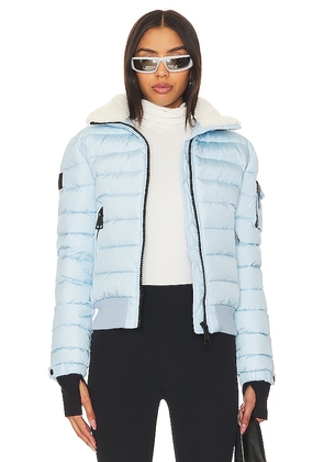 SAM. Saylor Jacket in Baby Blue. Size XL, XS.