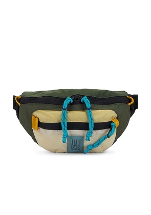 TOPO DESIGNS Mountain Waist Pack in Cream,Olive.