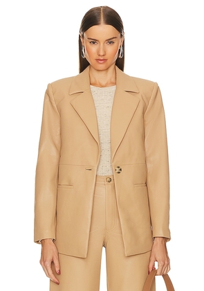 Song of Style Shilo Blazer in Beige. Size M, S, XL, XS.
