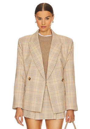 Song of Style Ansley Blazer in Beige. Size M, S, XL, XS.
