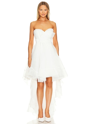 Selkie X Revolve The Blue Moon Dress in White. Size 4X, 5X, 6X, M, S.