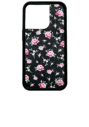 Wildflower Iphone 14 Pro Case in Black.