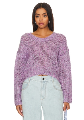 27 miles malibu Gaetana Sweater in Purple. Size M, S, XL, XS.