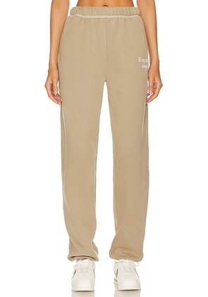 The Mayfair Group Emphathy Always Sweatpants in Tan. Size M/L, S/M.