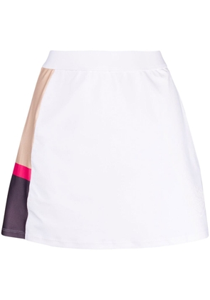 P.E Nation colour-block tennis skort - White