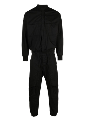 Transit long-sleeve jumpsuit - Black