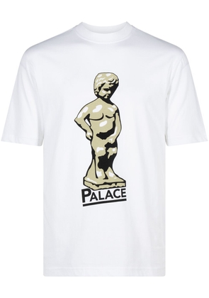 Palace Jimmy Piddle graphic-print T-shirt - White