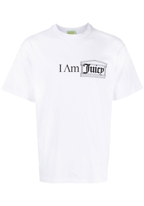 Aries logo-print T-shirt - White