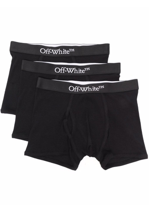 Off-White Logo Waistband Boxer Shorts - Farfetch