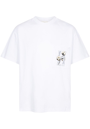 Honor The Gift H logo-print T-shirt - White