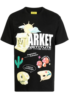 MARKET Institute of the Mind cotton T-shirt - Black