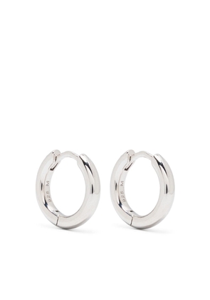 Missoma small hoop silver earrings