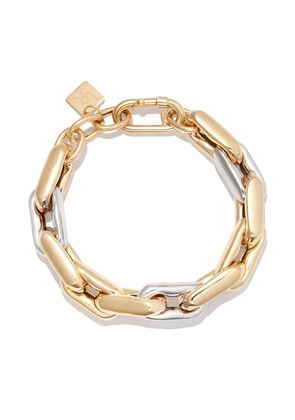 Lauren Rubinski 14kt gold chunky chain-link bracelet