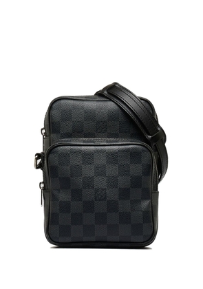 Louis Vuitton 2008 pre-owned Damier Graphite Rem crossbody bag - Black
