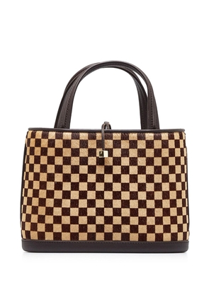 Louis Vuitton 2001 pre-owned Damier Sauvage Impala tote bag - Brown