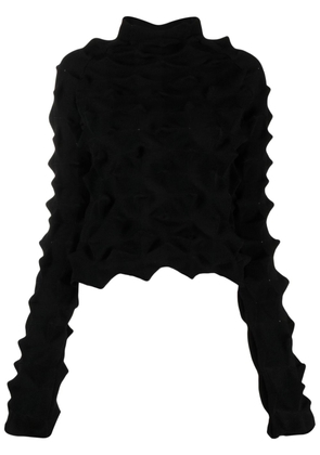 Chet Lo Maxi Spikes Maul knitted jumper - Black