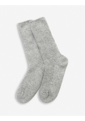Cashmere bed socks