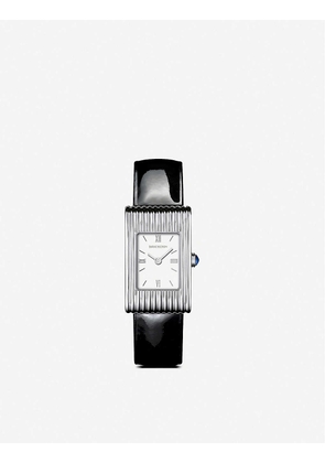 Boucheron Women's Stainless Steel Reflet And Sapphire Cabochon Watch, Size: Small
