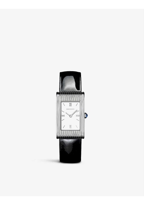 Boucheron Women's Stainless Steel Reflet And Sapphire Cabochon Watch, Size: Medium