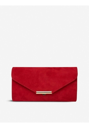 Lucy leather clutch