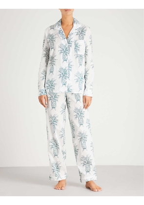 Howie cotton-voile pyjama set
