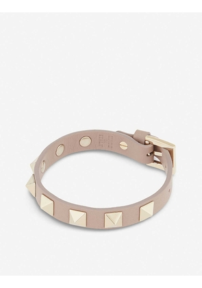 Valentino Garavani Rockstud small leather bracelet