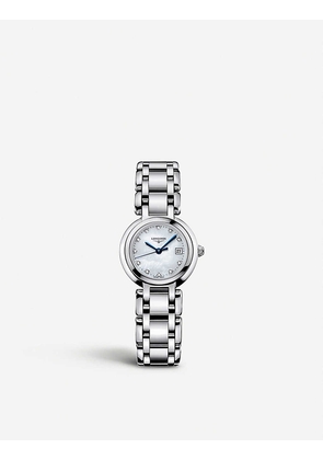 L8.110.4.87.6 Prima Luna stainless steel and diamond watch