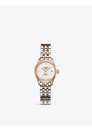 T41.2.183.33 Le Locle rose gold-plated and stainless steel watch