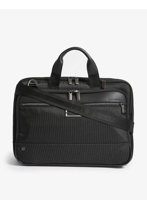 @work Expandable medium nylon briefcase