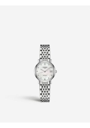 Longines Women's Mother Of Pearl L4.309.4.87.6 Elegant Collection Mother-Of-Pearl And Stainless Steel Watch
