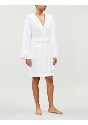 Hydrocotton hooded dressing gown