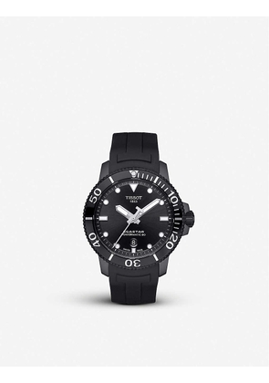 T120.407.37.051.00 Seastar 1000 stainless steel and rubber watch
