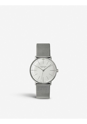 047/4250.44 Max Bill stainless steel watch