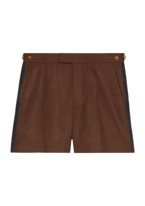 Gucci Linen-Blend Shorts