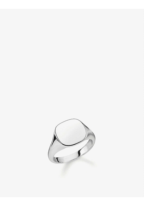 Rebel At Heart sterling-silver signet ring