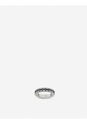 Thomas Sabo Filigree sterling silver and zirconia ring, Size: 58mm, silver