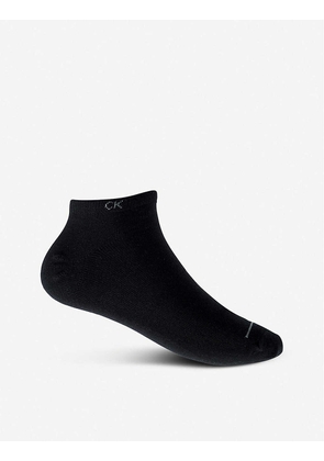 Calvin Klein Men's Black Pack Of 3 Casual Socks