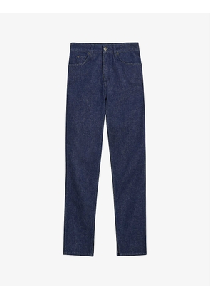 Ebera slim-fit mid-rise stretch-organic cotton jeans