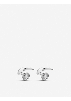 Hook sterling-silver cufflinks set of two