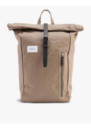 Dante organic-cotton and recycled-polyester backpack