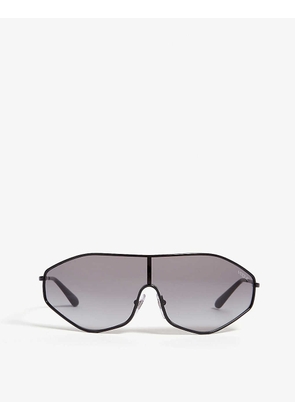 G-Vision irregular-frame sunglasses