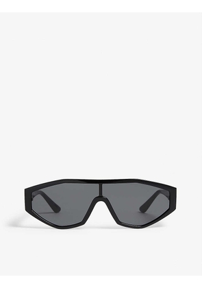 Gigi Hadid Highline irregular-frame acetate sunglasses