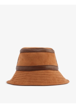 Contrast panel recycled polyester bucket hat