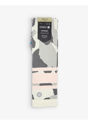 Sargent abstract-print knitted socks