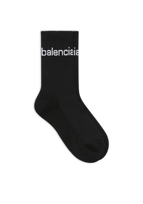 Balenciaga Cotton Logo Socks