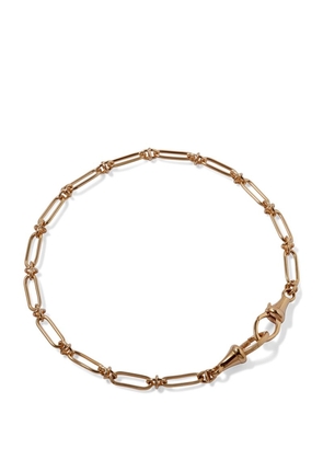 Annoushka Yellow Gold Knuckle Classic Link Chain Bracelet