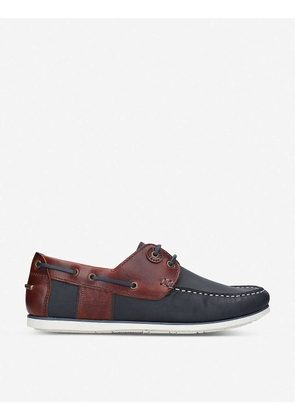 Capstan oiled leather boat shoes