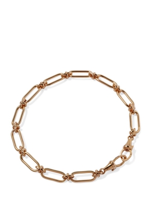Annoushka Yellow Gold Knuckle Bold Link Chain Bracelet